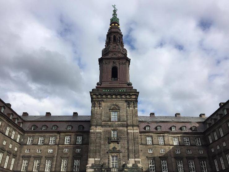 Дворец Кристиансборг - Копенгаген